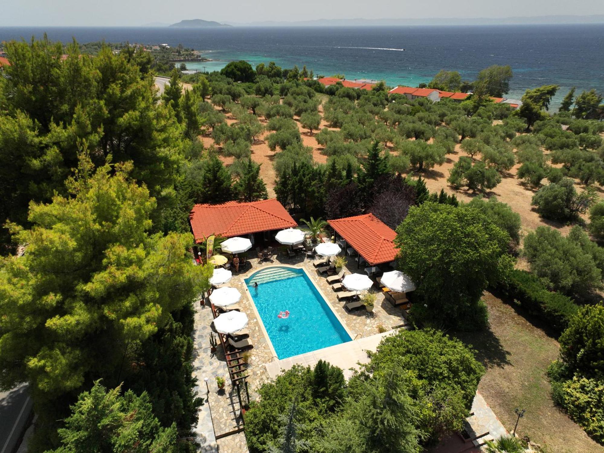 Agrili Apartments & Rooms Eliá Kültér fotó