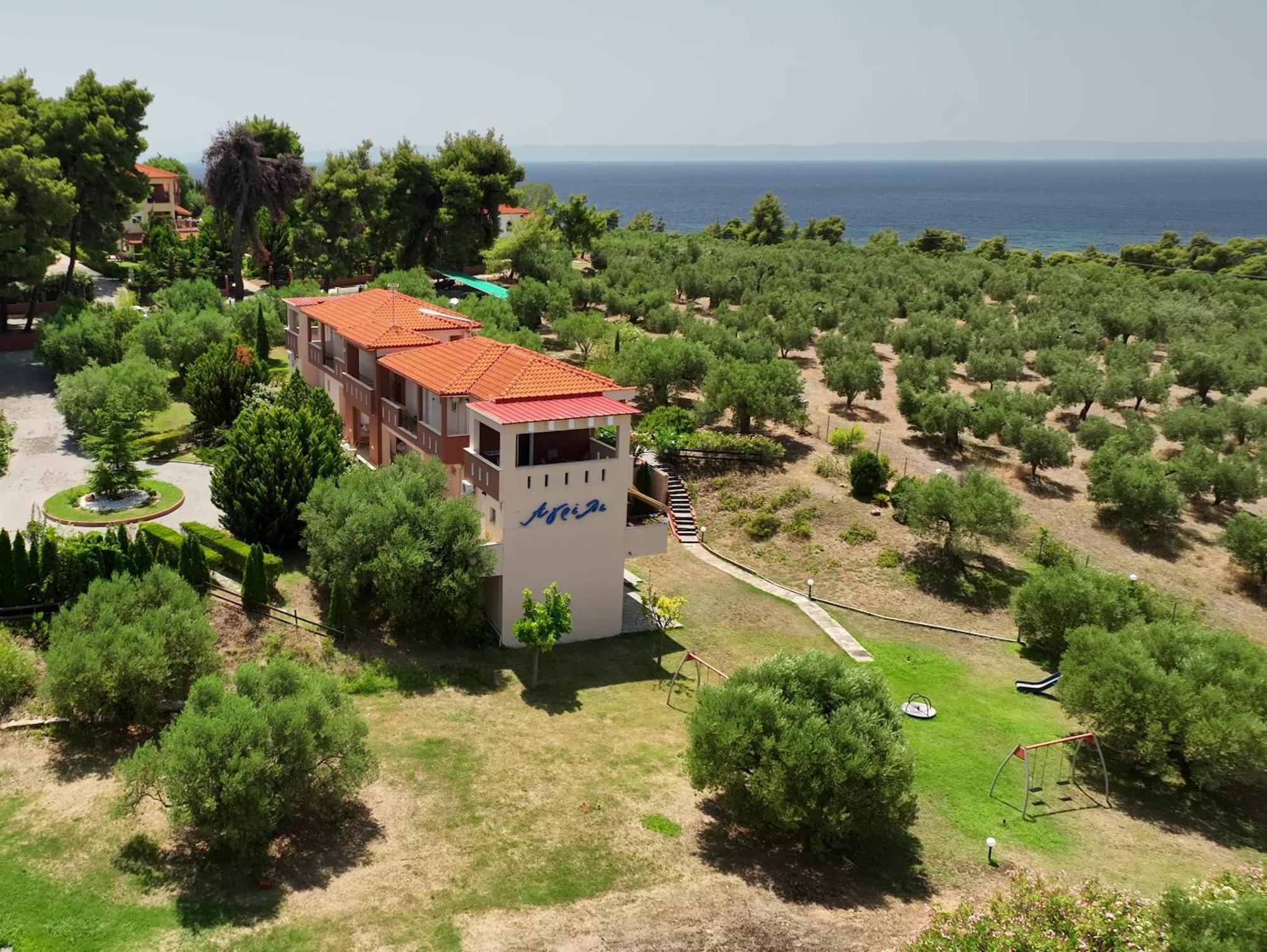 Agrili Apartments & Rooms Eliá Kültér fotó
